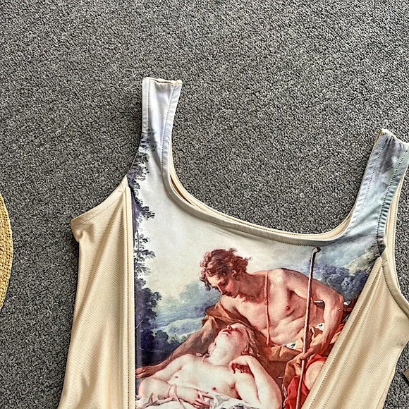 HP!✨Renaissance art boned corset top - Picture 13 of 16